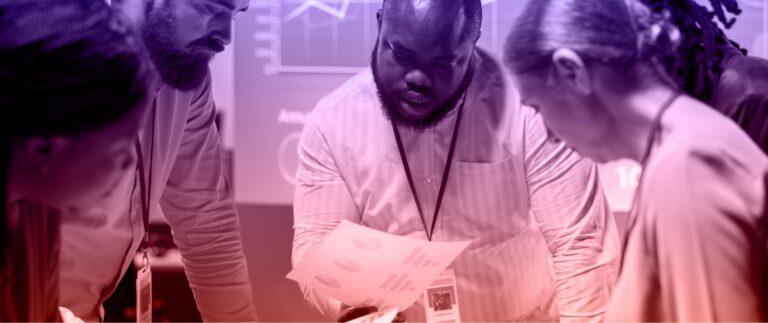Nonprofit staff using organized, trustworthy data to make better decisions.