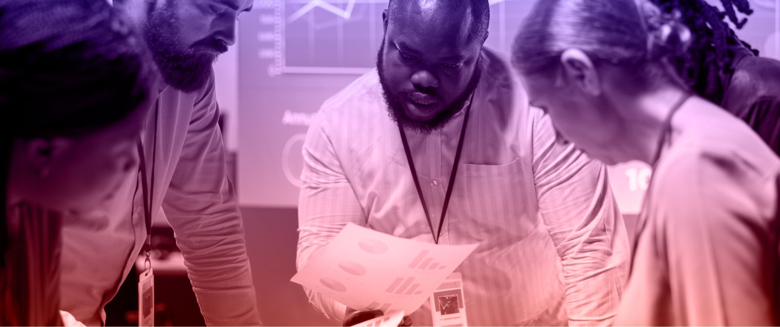 Nonprofit staff using organized, trustworthy data to make better decisions.